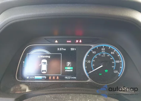 2022 Nissan Leaf S Plus 62 Kwh из США, поврежденный, VIN 1N4BZ1BV9NC563959